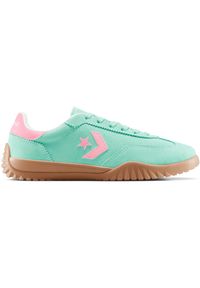 Adidasy Converse Run Star Trainer Suede, Dla obu płci. Kolor: zielony. Materiał: zamsz, materiał. Sport: bieganie