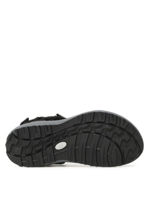 Jack Wolfskin Sandały Wave Breaker M 4052011 Czarny. Kolor: czarny. Materiał: materiał