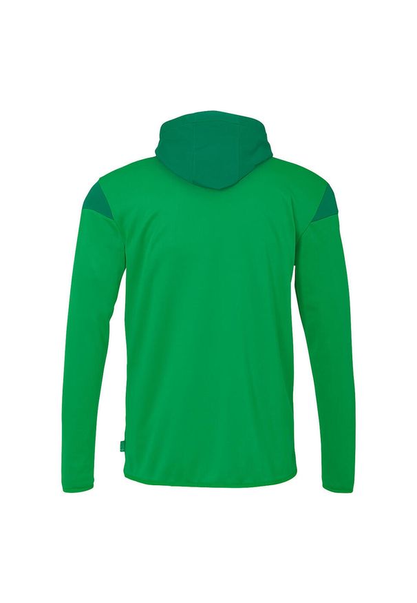 UHLSPORT - Dziecięca bluza dresowa z kapturem Uhlsport Squad 27. Typ kołnierza: kaptur. Kolor: niebieski, wielokolorowy, zielony. Materiał: dresówka. Sport: piłka nożna