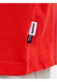 Jack & Jones T-Shirt Club 12289868 Czerwony Relaxed Fit. Kolor: czerwony. Materiał: bawełna #6