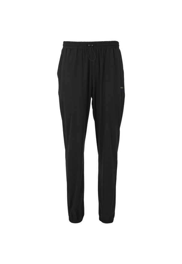 Damskie spodnie dresowe Athlecia Amisa. Kolor: czarny. Materiał: dresówka. Sport: fitness