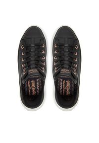 skechers - Skechers Sneakersy 186001/BLK Czarny. Kolor: czarny. Materiał: skóra #3