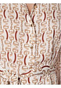 Marciano Guess Sukienka koszulowa 3RGK20 9741Z Beżowy Regular Fit. Kolor: beżowy. Materiał: wiskoza. Typ sukienki: koszulowe #5