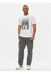 BOSS - Boss T-Shirt Bossticket 50515829 Biały Regular Fit. Kolor: biały. Materiał: bawełna #3