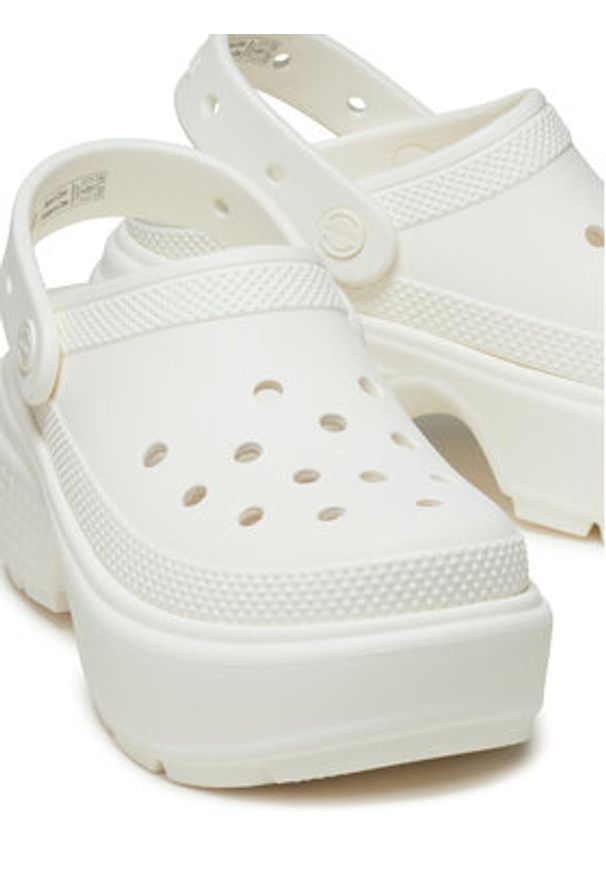 Crocs Klapki Stomp Clog 209348 Beżowy. Kolor: beżowy