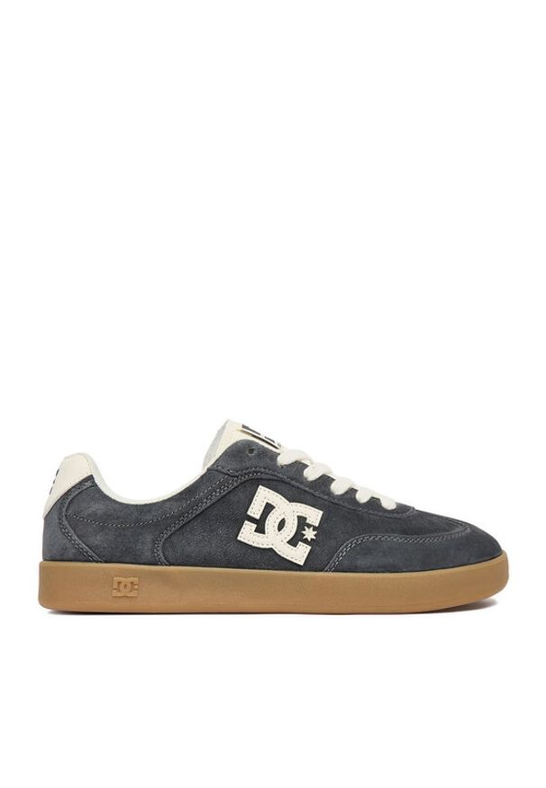 DC Shoes Sneakersy EO-MP40-853SHC Szary. Kolor: szary. Materiał: zamsz, skóra