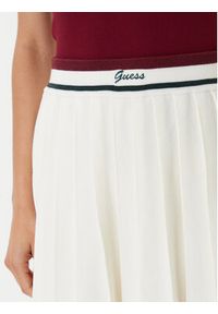 Guess Spódnica plisowana V5BD02 Z1152 Écru Regular Fit. Materiał: akryl #5