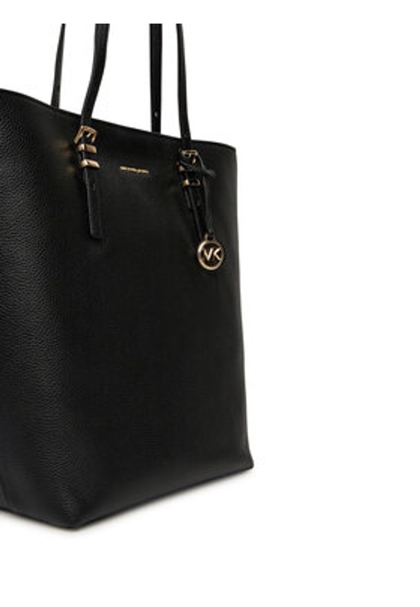MICHAEL Michael Kors Torebka Quinn 30S5GQNT3L Czarny. Kolor: czarny. Materiał: skórzane