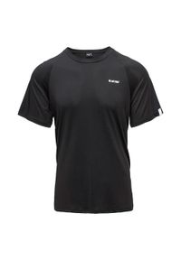 Hi-tec - T-shirt Męski Z Krótkim Rękawem Hine. Kolor: czarny. Długość rękawa: krótki rękaw. Długość: krótkie