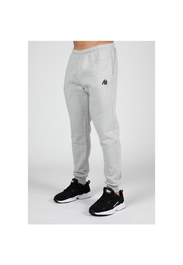 GORILLA WEAR - Kennewick SweatSpodnie - Szary. Kolor: szary. Materiał: dresówka. Sport: fitness