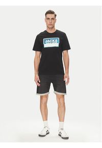 Jack & Jones - Jack&Jones Komplet 3 t-shirtów Logan 12284754 Kolorowy Regular Fit. Materiał: bawełna. Wzór: kolorowy