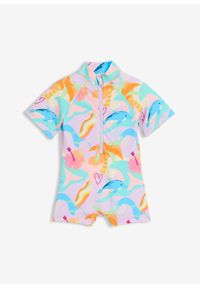 bonprix - Kombinezon kąpielowy. Kolor: fioletowy #1