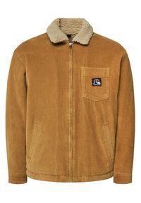 Quiksilver Kurtka przejściowa DNA Sherpa Harrington EQYJK04064 Beżowy Regular Fit. Kolor: beżowy. Materiał: bawełna #9