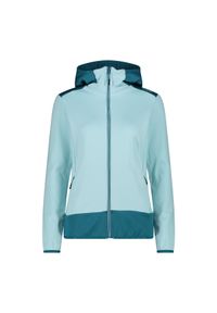 Bluza damska turystyczna CMP 34E2306. Okazja: na co dzień. Kolor: niebieski. Styl: casual, sportowy. Sport: turystyka piesza #1