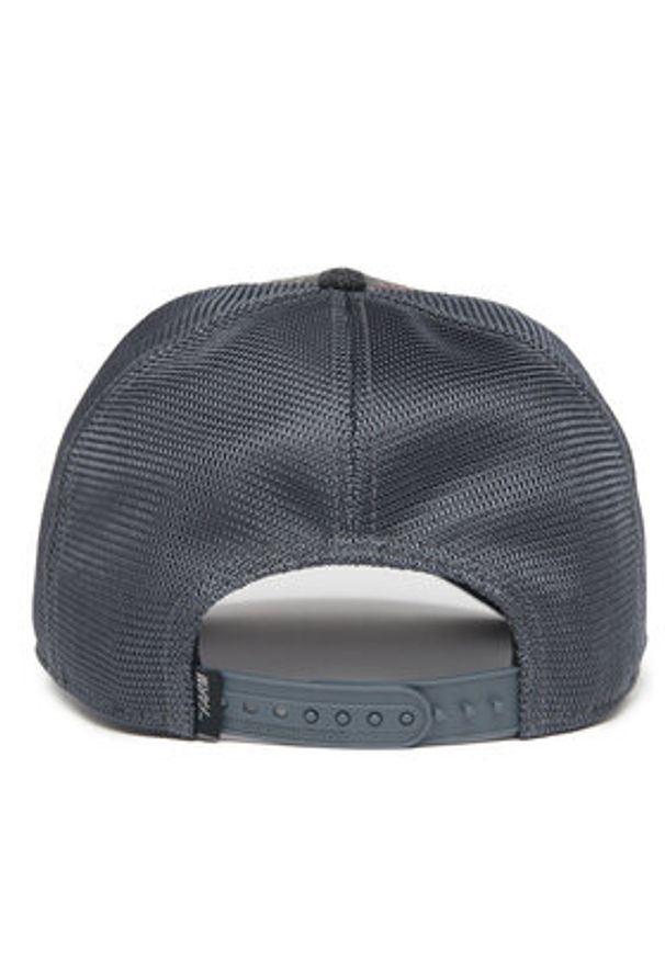 Goorin Bros Czapka z daszkiem Moon Panther 101-1483 Szary. Kolor: szary. Materiał: poliester, materiał