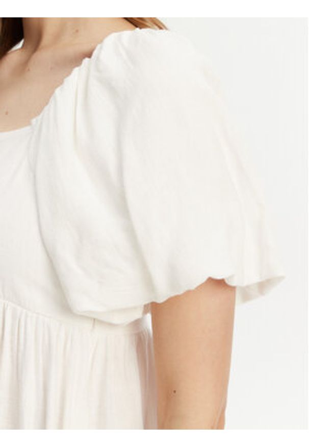 Noisy may - Noisy May Sukienka letnia Leilani 27033018 Biały Regular Fit. Kolor: biały. Materiał: wiskoza. Sezon: lato