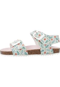 Garvalin - Sandały GARVALIN 242456G Kwiatowy. Kolor: wielokolorowy. Materiał: tkanina, syntetyk. Wzór: kwiaty. Sezon: lato #2