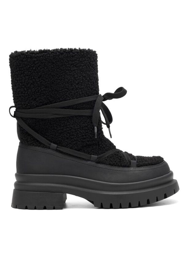 Jenny Fairy Botki WS5795-16 Czarny. Kolor: czarny. Materiał: materiał