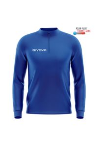 Bluza piłkarska dla dorosłych Givova Maglia Tecnica niebieska. Kolor: niebieski. Materiał: poliester. Sport: piłka nożna #2