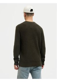 Jack & Jones Sweter Global 12287594 Zielony Regular Fit. Kolor: zielony. Materiał: bawełna #5