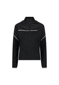 Wodoodporna kurtka z odpinanymi rękawami dla kobiet CMP. Kolor: czarny. Sport: kolarstwo, turystyka piesza #1