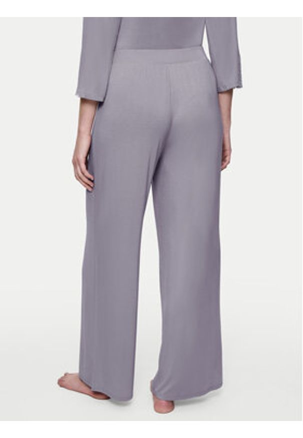 Triumph Spodnie piżamowe Aura Spotlight 10221403 Szary Relaxed Fit. Kolor: szary