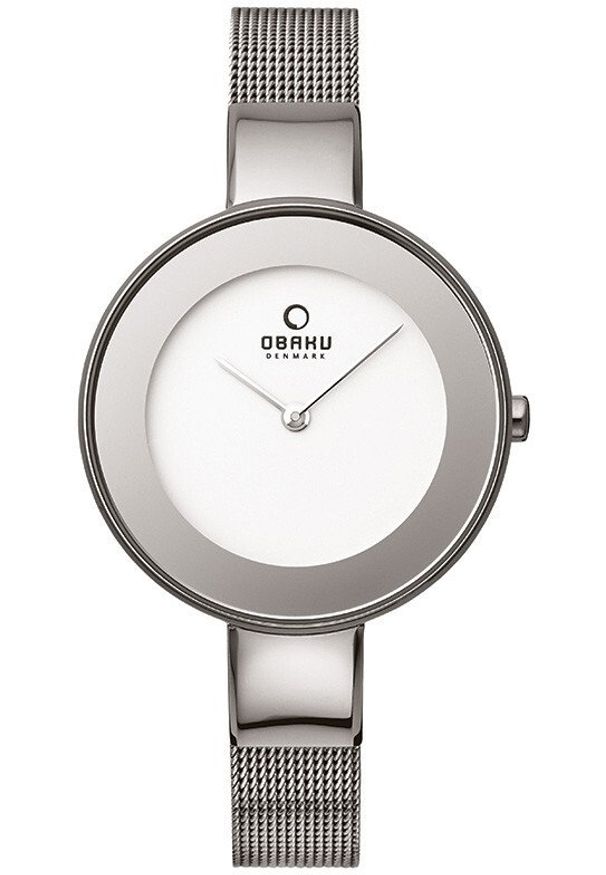 OBAKU - Zegarek damski Obaku Denmark V167LXCIMC srebrny. Kolor: srebrny