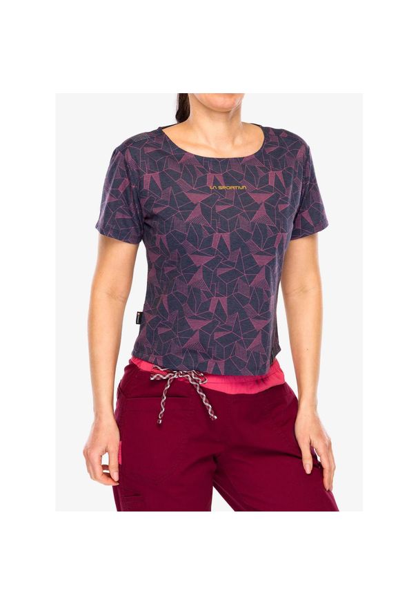 LA SPORTIVA - Koszulka wspinaczkowa damska La Sportiva Dimension T-Shirt. Kolor: fioletowy