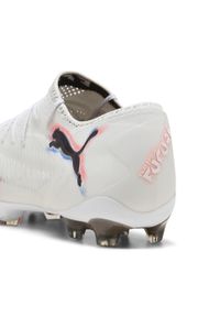 Puma - Buty piłkarskie unisex FUTURE 8 ULTIMATE FG Low PUMA White Black Glowing Red. Kolor: czerwony, biały, wielokolorowy, czarny. Sport: piłka nożna