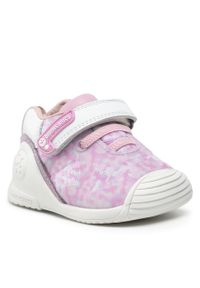 Sneakersy Biomecanics 222130-B Rosa Y Camuflaje. Kolor: różowy. Materiał: materiał