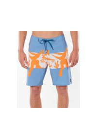 Spodenki surfingowe męskie Rip Curl Mirage Owen Saltwater Niebieski. Kolor: niebieski