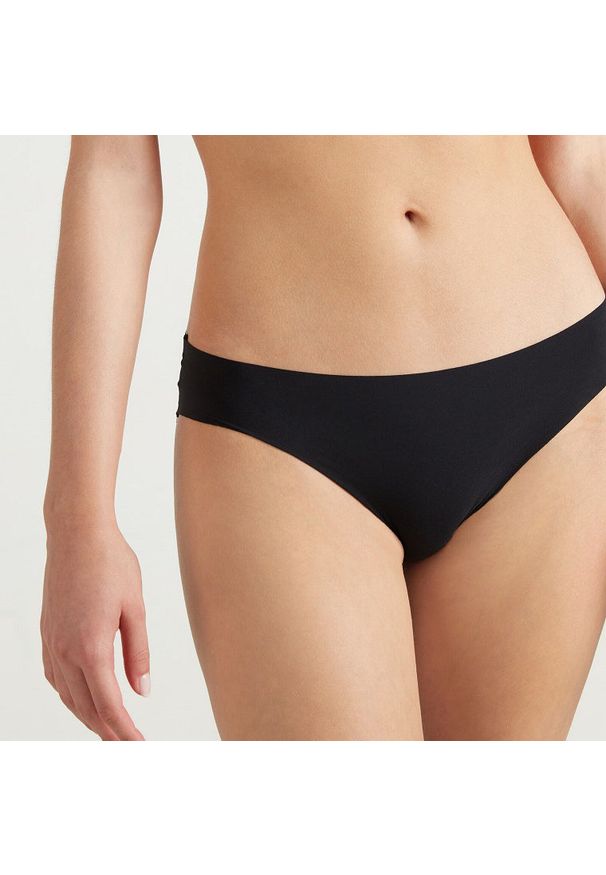 Intica - Figi bezszwowe gładkie do codziennego użytku Jozefa. Kolor: biały. Materiał: skóra, materiał. Wzór: gładki