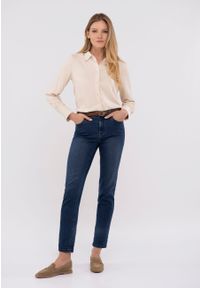 Volcano - Jeansy z prostą nogawką, D-GOYA 2. Kolor: niebieski. Styl: elegancki, klasyczny #1