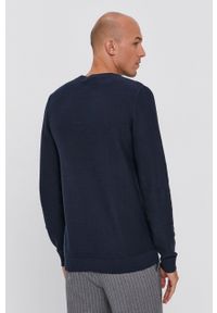 Selected - Sweter. Okazja: na co dzień. Kolor: niebieski. Materiał: bawełna, materiał. Styl: casual #3