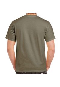 GILDAN - Ultra Bawełniana Koszulka Unisex Dla Dorosłych. Kolor: zielony. Materiał: bawełna