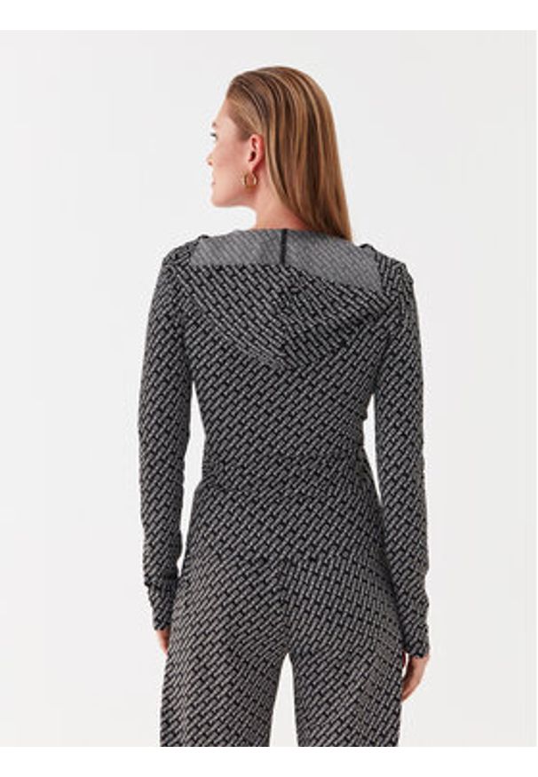 Pinko Bluza 101811 A131 Czarny Regular Fit. Kolor: czarny. Materiał: syntetyk