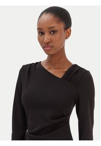 Rinascimento Sukienka koktajlowa CFC0126635003 Czarny Slim Fit. Kolor: czarny. Materiał: syntetyk. Styl: wizytowy #3