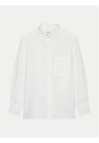 Marc O'Polo Koszula M03 1135 42427 Biały Regular Fit. Typ kołnierza: polo. Kolor: biały. Materiał: len #2