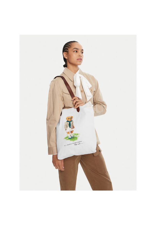 Torebka Polo Ralph Lauren. Kolor: biały