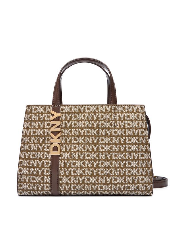 Torebka DKNY. Kolor: brązowy