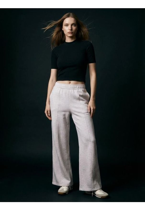 Sinsay - Spodnie wide leg - Inny