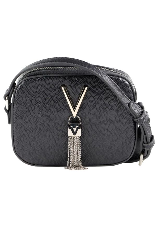 Valentino by Mario Valentino - VALENTINO Szara torebka Divina Camera Bag. Kolor: szary. Rozmiar: małe