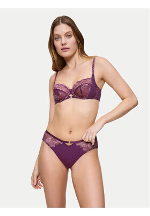 Triumph Figi brazylijskie Wild Gardenia Florale 10224873 Fioletowy. Kolor: fioletowy. Materiał: lyocell