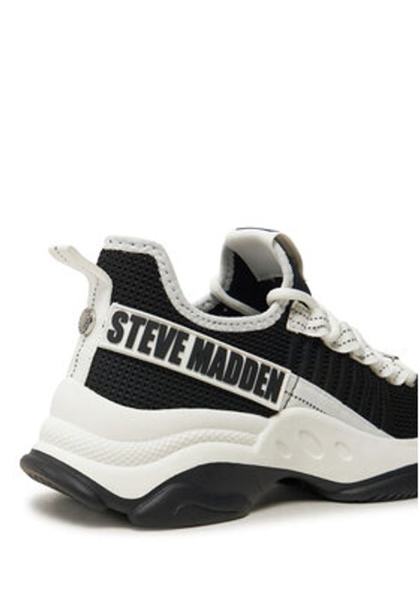 Steve Madden Sneakersy Mac-E SM19000019 Czarny. Kolor: czarny. Materiał: materiał