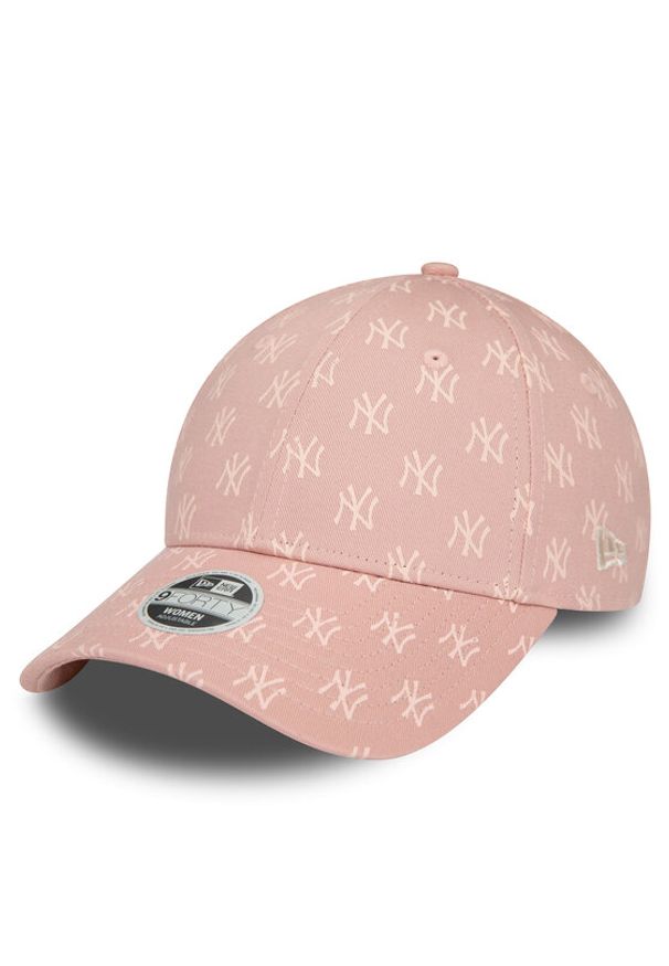 New Era Czapka z daszkiem Wmns Monogram 940 Nyy 60434993 Różowy. Kolor: różowy. Materiał: materiał