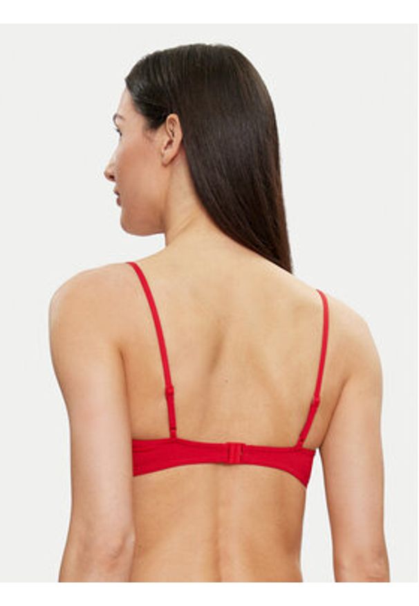 TOMMY HILFIGER - Tommy Hilfiger Góra od bikini UW0UW05302 Czerwony. Kolor: czerwony. Materiał: syntetyk