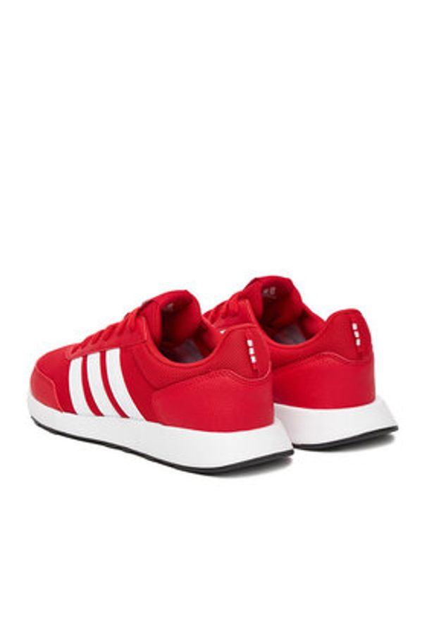 Adidas - adidas Sneakersy RUN 50S JQ4516 W Czerwony. Kolor: czerwony. Materiał: materiał. Sport: bieganie