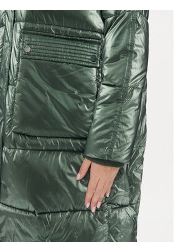 Rinascimento Kurtka zimowa CFC0113544003 Zielony Regular Fit. Kolor: zielony. Materiał: syntetyk. Sezon: zima