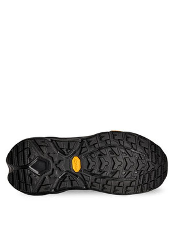 HOKA - Hoka Trekkingi Kaha 3 Low Gtx GORE-TEX 1162532 Czarny. Kolor: czarny. Materiał: nubuk, skóra. Technologia: Gore-Tex. Sport: turystyka piesza