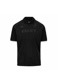 Kappa - Trzeci strój GS Kallithéa Kombat 2024/25. Kolor: czarny. Sport: piłka nożna #2